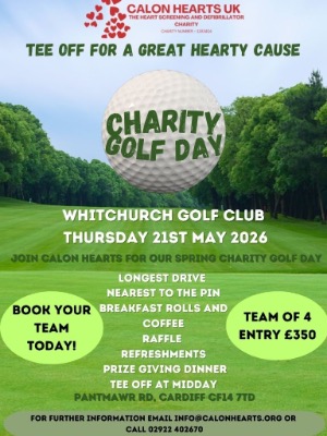 Spring Summer Charity Golf Day - Whitchurch Golf Club, Cardiff
