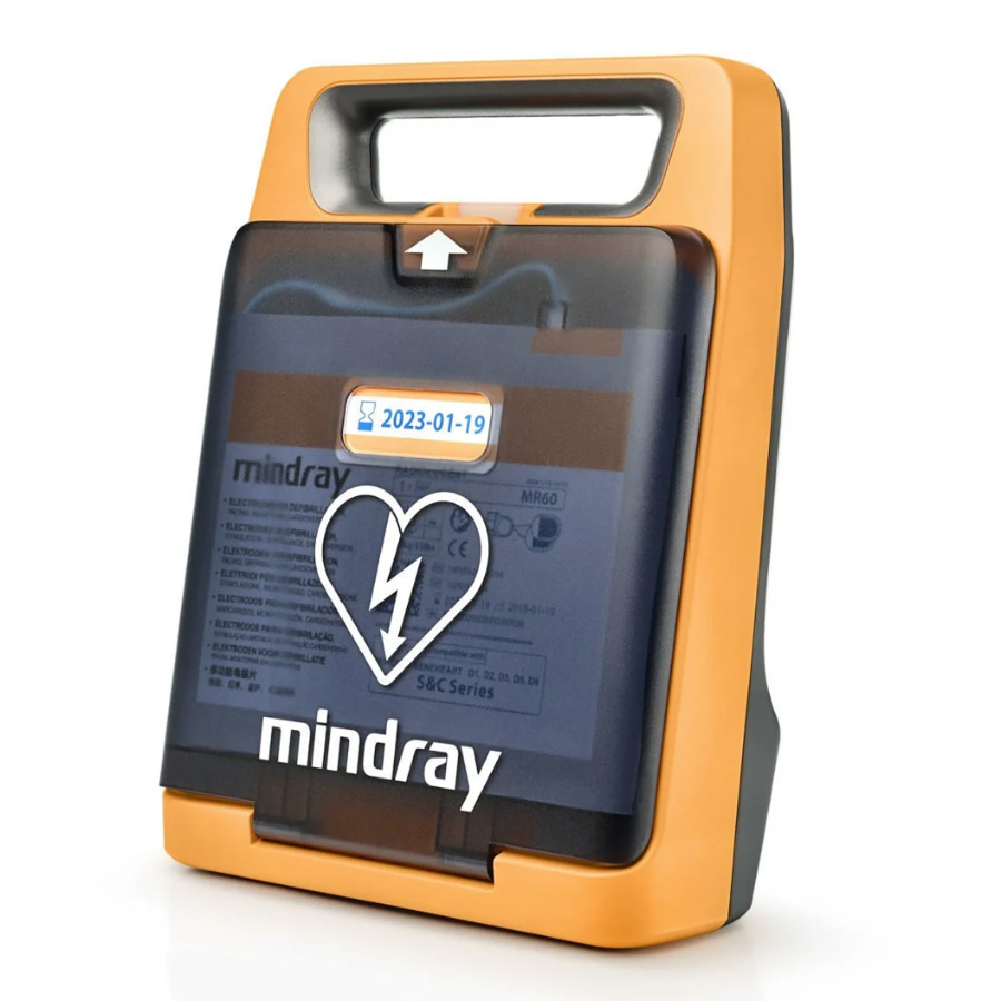 C2 Mindray BeneHeart Defibrillator & InCaddy Indoor Cabinet 
