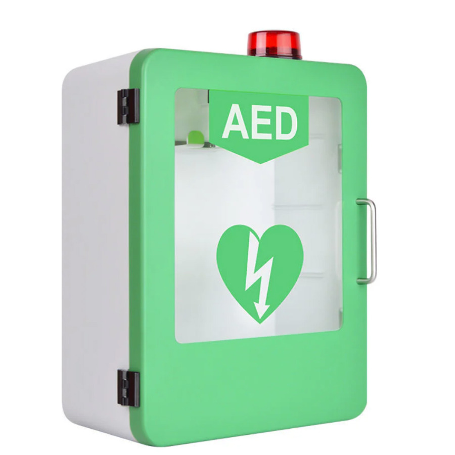 AED Polycarbonate Unlocked Indoor Cabinet with Strobe Light 