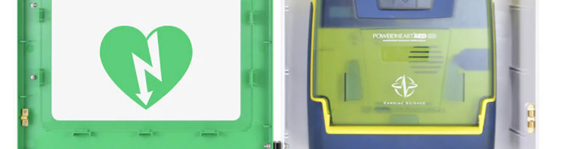 AED Polycarbonate Unlocked Indoor Cabinet with Strobe Light 