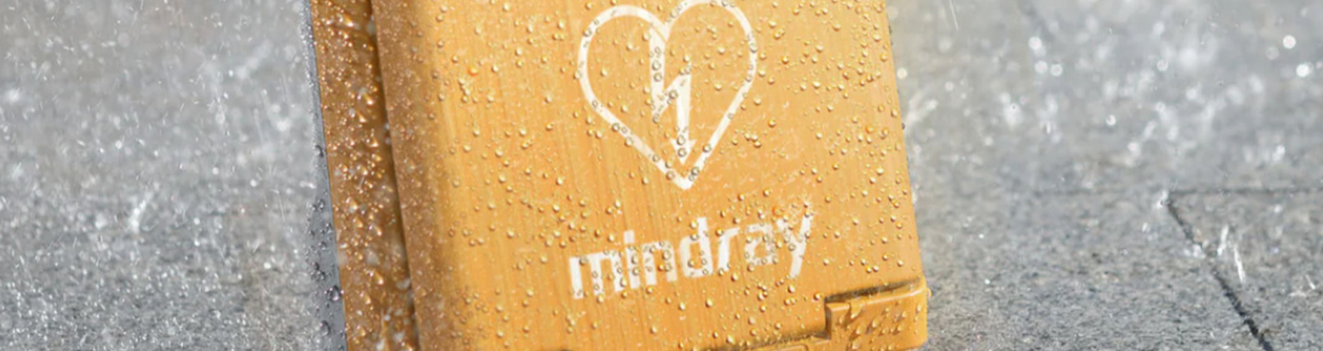 C1A Mindray BeneHeart Defibrillator & AED Unlocked Cabinet w