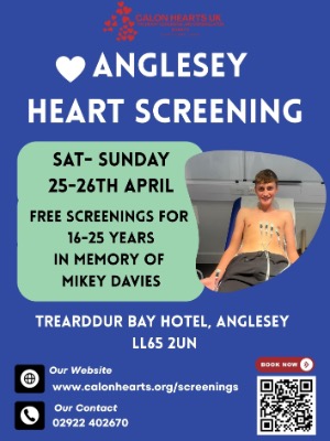 25th April  - Trearddur Bay Hotel - FREE for 16-25 years old only IN MEMORY OF MIKEY DAVIES