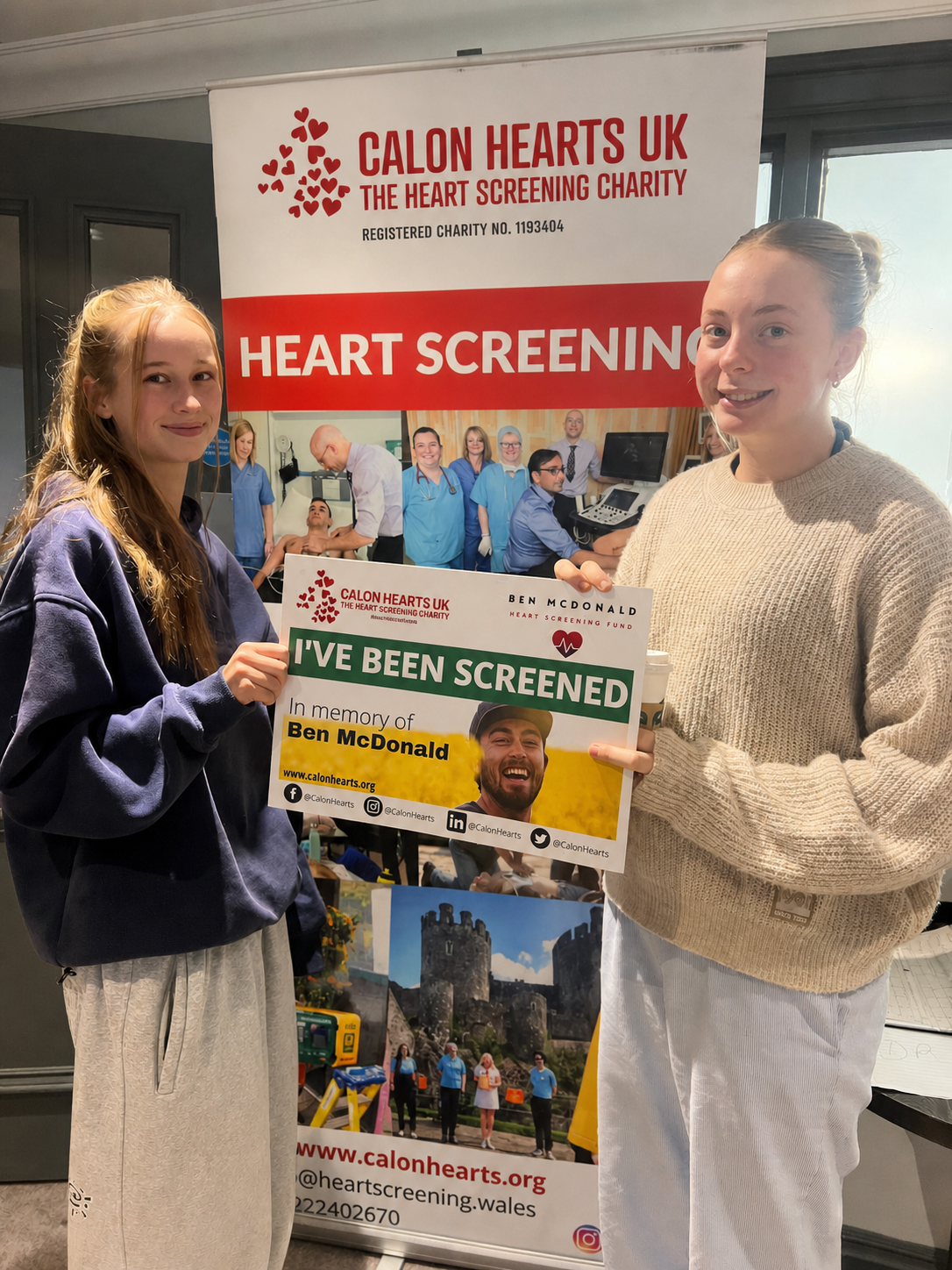 Calon Hearts heart screening