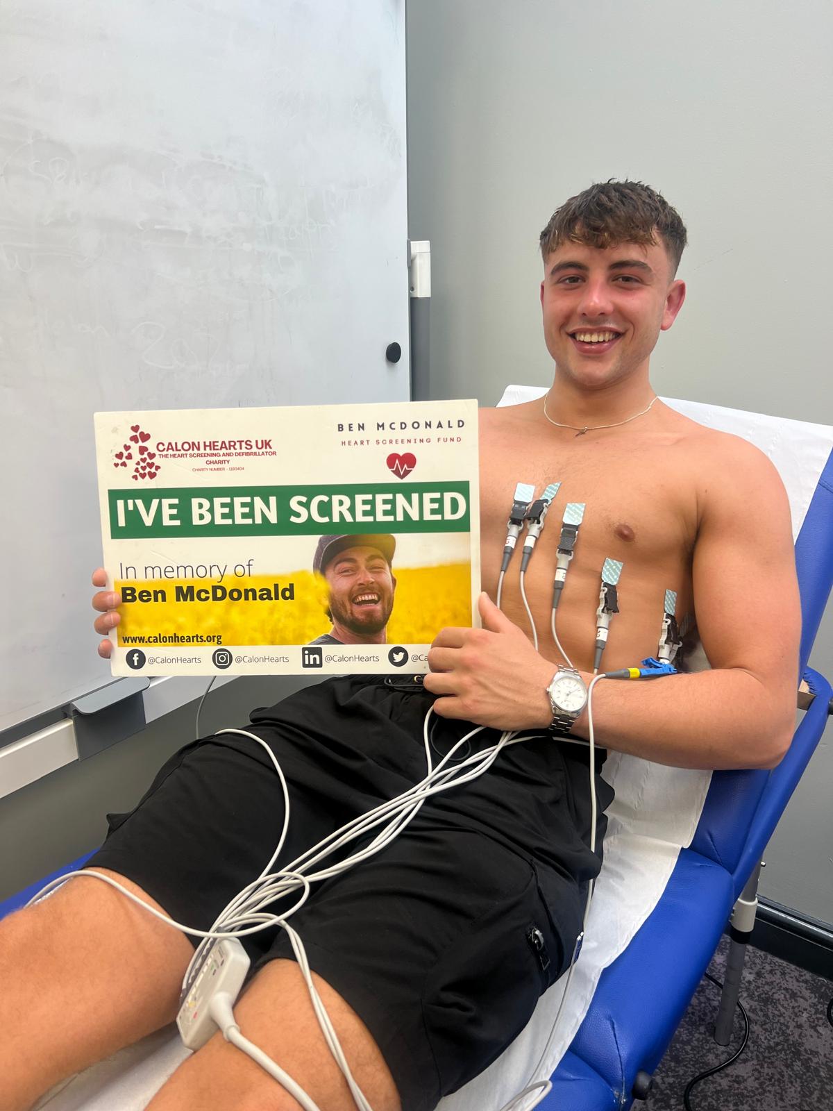 Heart screening appointment
