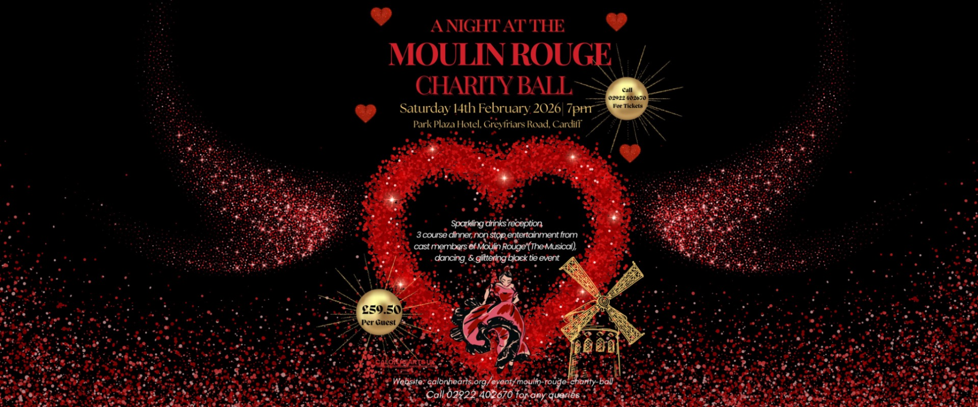 The Big Red Heart Christmas Ball